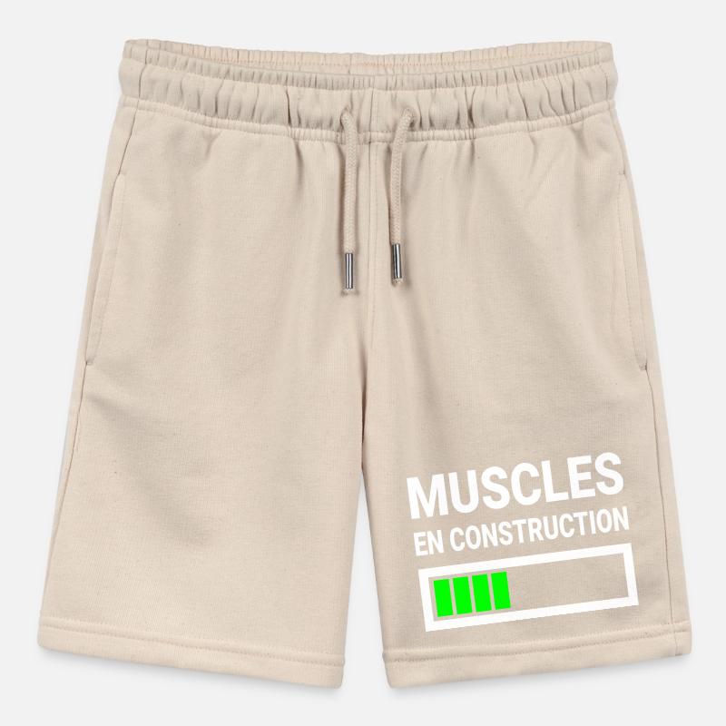Muscles En Construction Cadeau Drôle Stanley/Stella Teenager Bio-Joggingshorts MINI BOLTER