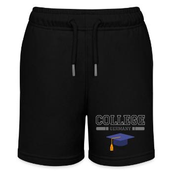 College - Stanley/Stella MINI BOLTER Organic Teen Jogging Shorts - black - Front