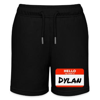 Bonjour, je m’appelle Dylan Étiquette Nom Étiquette - Short bio MINI BOLTER Stanley/Stella Ado - noir - Devant