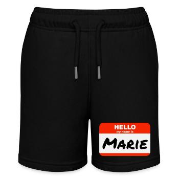 Bonjour, je m’appelle Marie Étiquette Étiquette Étiquette - Short bio MINI BOLTER Stanley/Stella Ado - noir - Devant