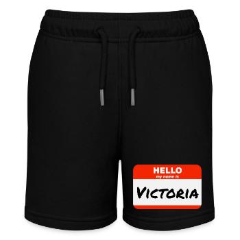 Hello My Name Is Victoria Étiquette Étiquette - Short bio MINI BOLTER Stanley/Stella Ado - noir - Devant