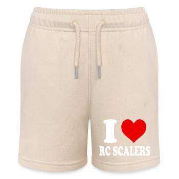 J’aime RC Scaler Coeur Drôle Spirituel - Short bio MINI BOLTER Stanley/Stella Ado - écru doux - Devant