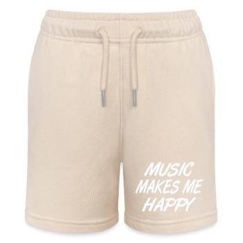 Musik - Stanley/Stella Teenager Bio-Joggingshorts MINI BOLTER - Natur - Vorne
