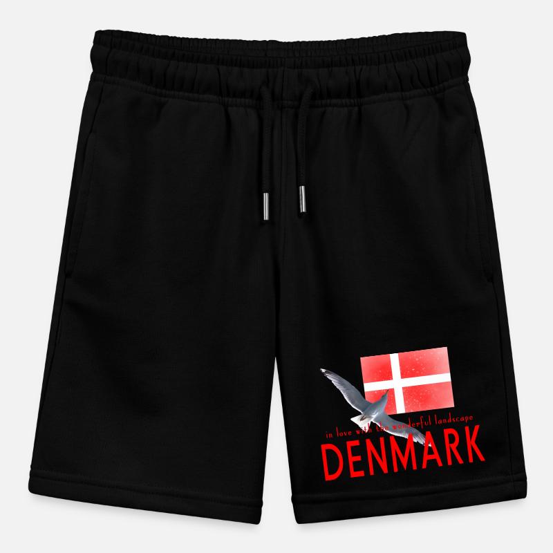 Denmark Seagull Stanley/Stella MINI BOLTER Organic Teen Jogging Shorts