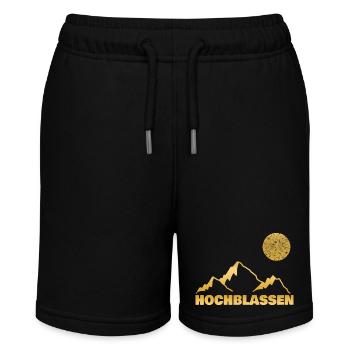 Mount Hochblassen - Stanley/Stella MINI BOLTER Organic Teen Jogging Shorts - black - Front
