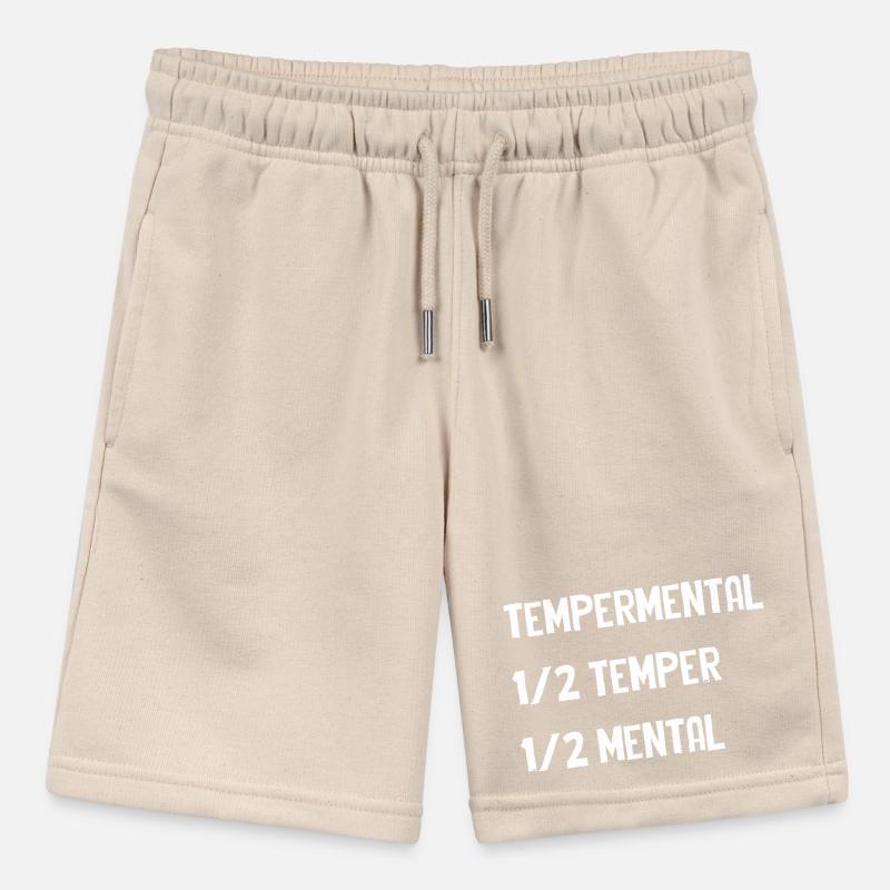Tempermental Split Typography Stanley/Stella MINI BOLTER Organic Teen Jogging Shorts