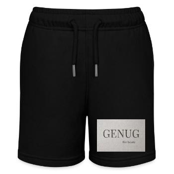 Enough-for today - Stanley/Stella MINI BOLTER Organic Teen Jogging Shorts - black - Front