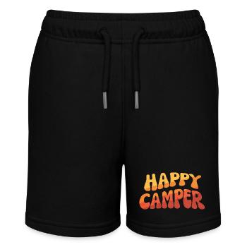 Texte dégradé de campeur heureux - Short bio MINI BOLTER Stanley/Stella Ado - noir - Devant