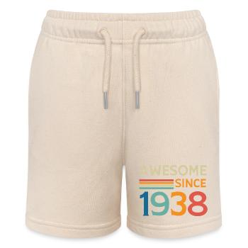 Großartig seit 1938 - Stanley/Stella Teenager Bio-Joggingshorts MINI BOLTER - Natur - Vorne