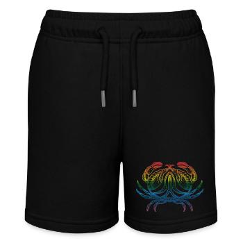 Crab - Stanley/Stella MINI BOLTER Organic Teen Jogging Shorts - black - Front