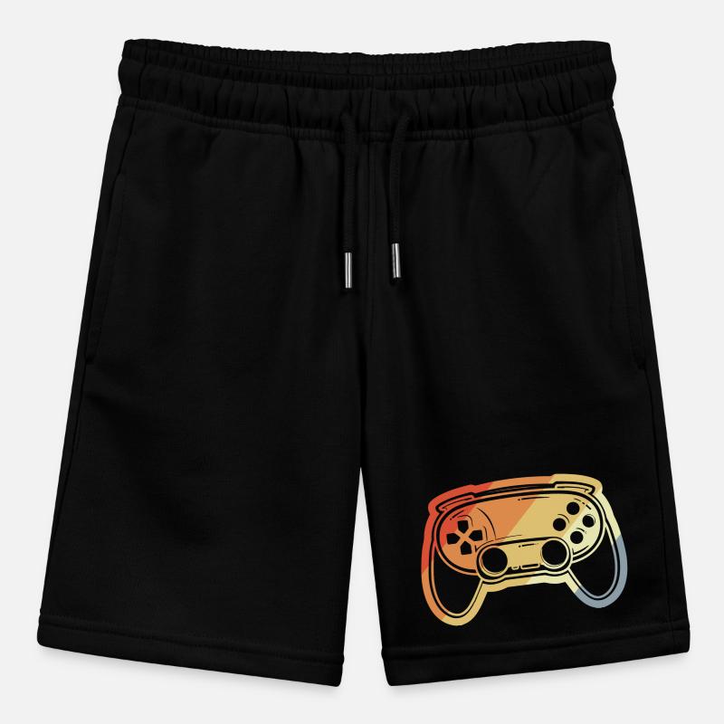 Vintage Game Controller Zeichnung Stanley/Stella Teenager Bio-Joggingshorts MINI BOLTER
