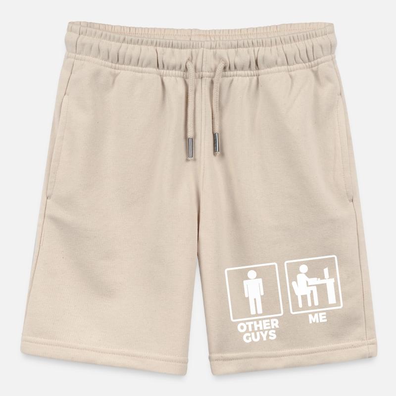 Software Engineer Stick Figures Stanley/Stella MINI BOLTER Organic Teen Jogging Shorts