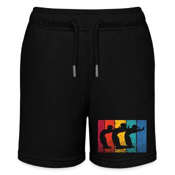 Artistic Swim Team Synchronschwimmen - Stanley/Stella Teenager Bio-Joggingshorts MINI BOLTER - Schwarz - Vorne