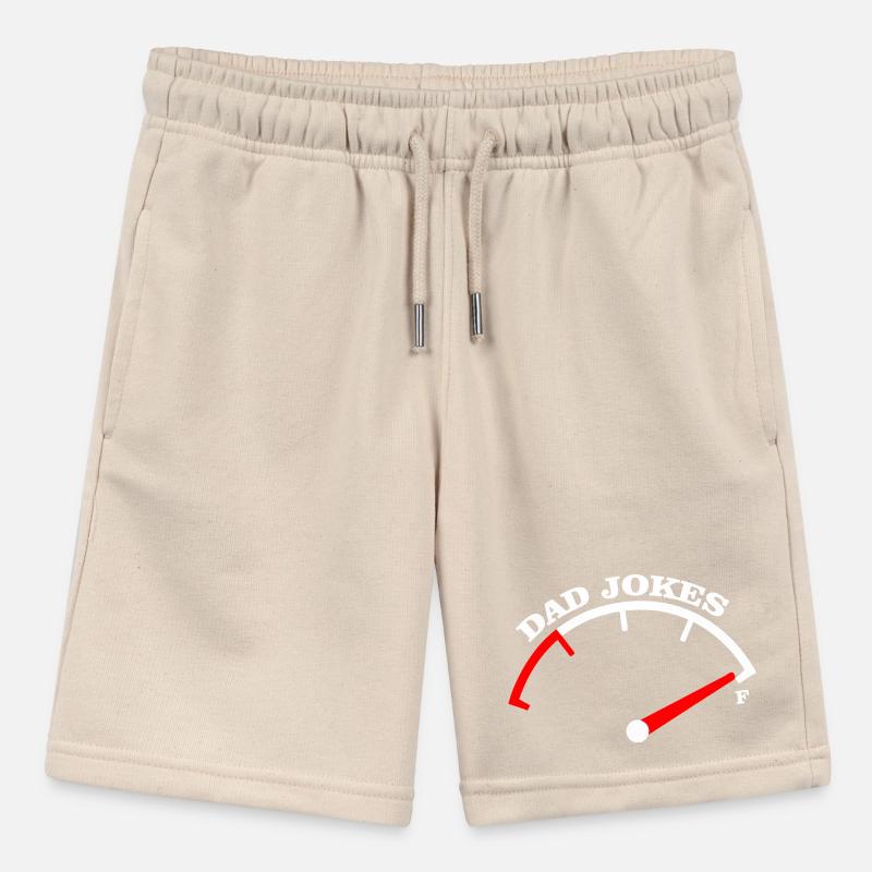 Papa-Witze Meter-Abschlag-Design Stanley/Stella Teenager Bio-Joggingshorts MINI BOLTER