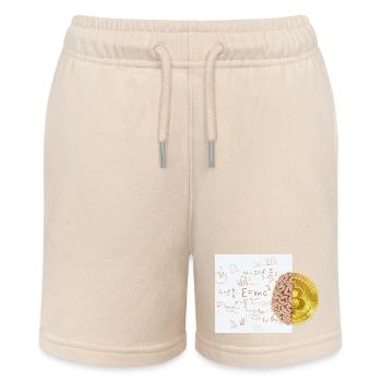 Crypto Brain 2 Bitcoin BTC ETH - Short bio MINI BOLTER Stanley/Stella Ado - écru doux - Devant