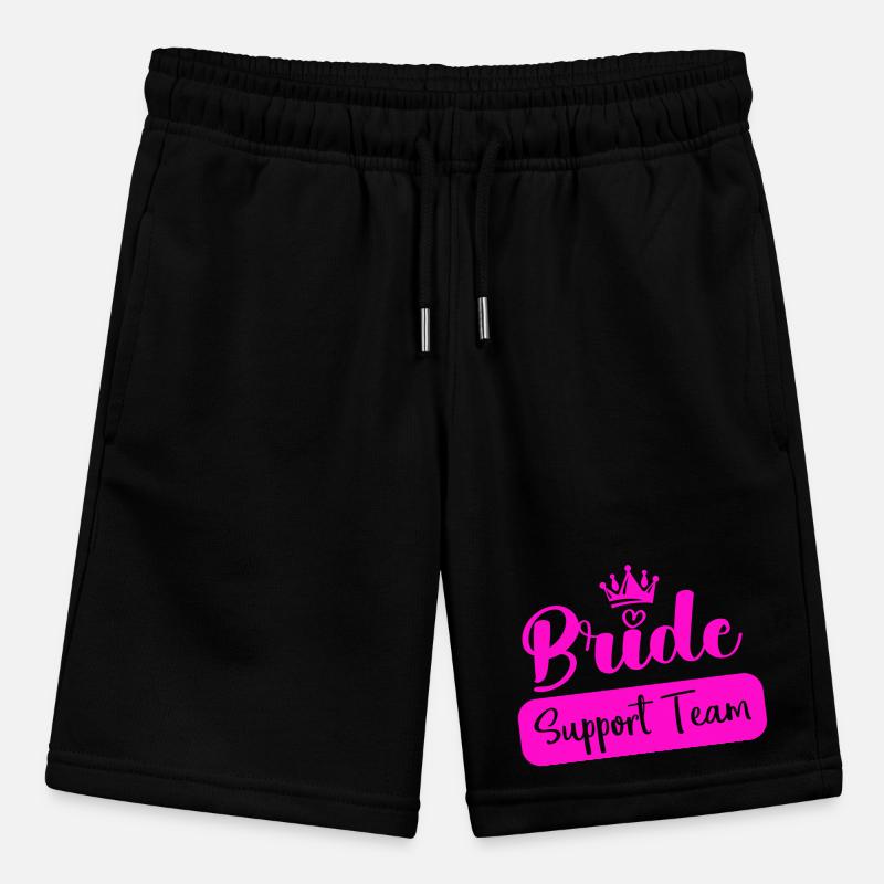 bride support team Stanley/Stella Teenager Bio-Joggingshorts MINI BOLTER