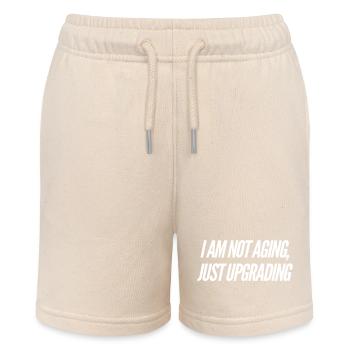 40th Birthday Gift Idea - Stanley/Stella MINI BOLTER Organic Teen Jogging Shorts - soft Ecru - Front