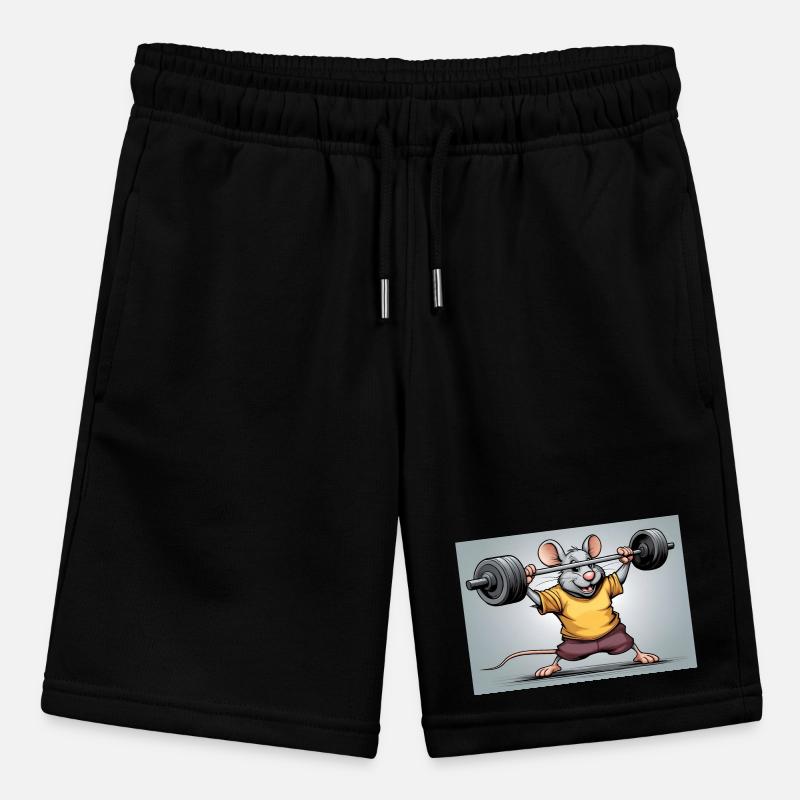 Power mouse during strength training Stanley/Stella MINI BOLTER Organic Teen Jogging Shorts