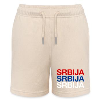 Serbia Serbien - Short bio MINI BOLTER Stanley/Stella Ado - écru doux - Devant