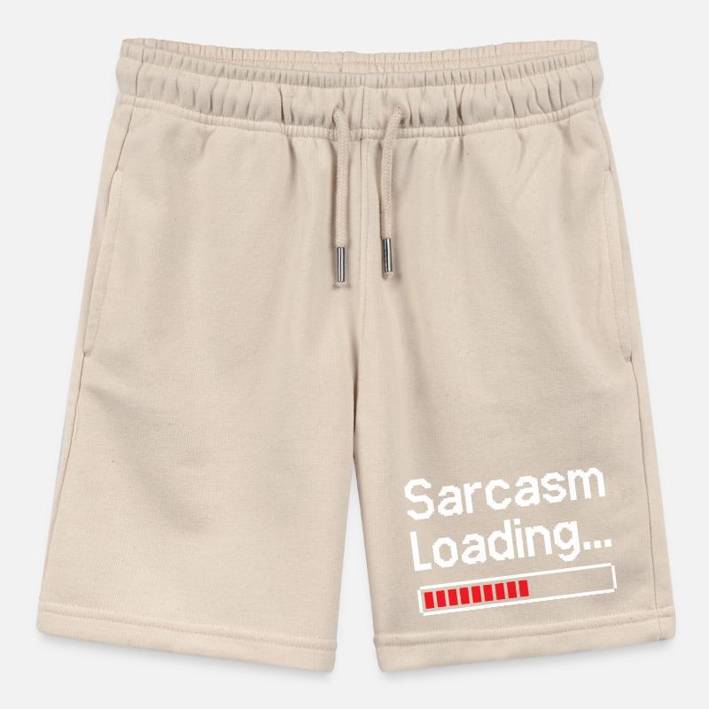 Sarcasm Loading Status Stanley/Stella MINI BOLTER Organic Teen Jogging Shorts