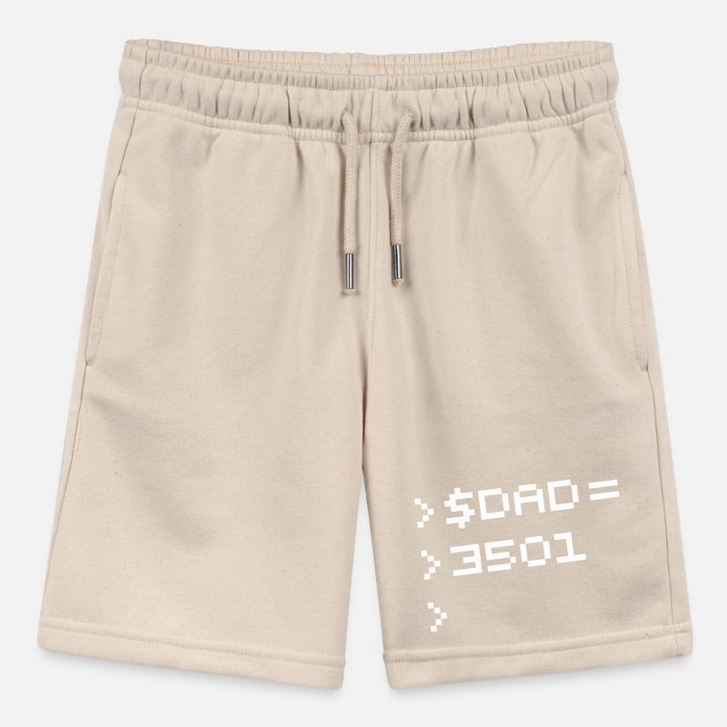 DAD 8-Bit Code Nerd Pixel Terminal Retro Stanley/Stella Teenager Bio-Joggingshorts MINI BOLTER