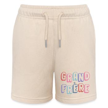 Big Brother - Neugeborene Familie - Stanley/Stella Teenager Bio-Joggingshorts MINI BOLTER - Natur - Vorne