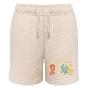 Jahrgang 2006 Retro - Bestseller - Stanley/Stella Teenager Bio-Joggingshorts MINI BOLTER - Natur - Vorne