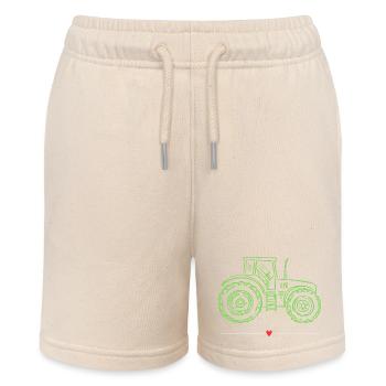 Traktor / Traktor / Traktor - Stanley/Stella Teenager Bio-Joggingshorts MINI BOLTER - Natur - Vorne