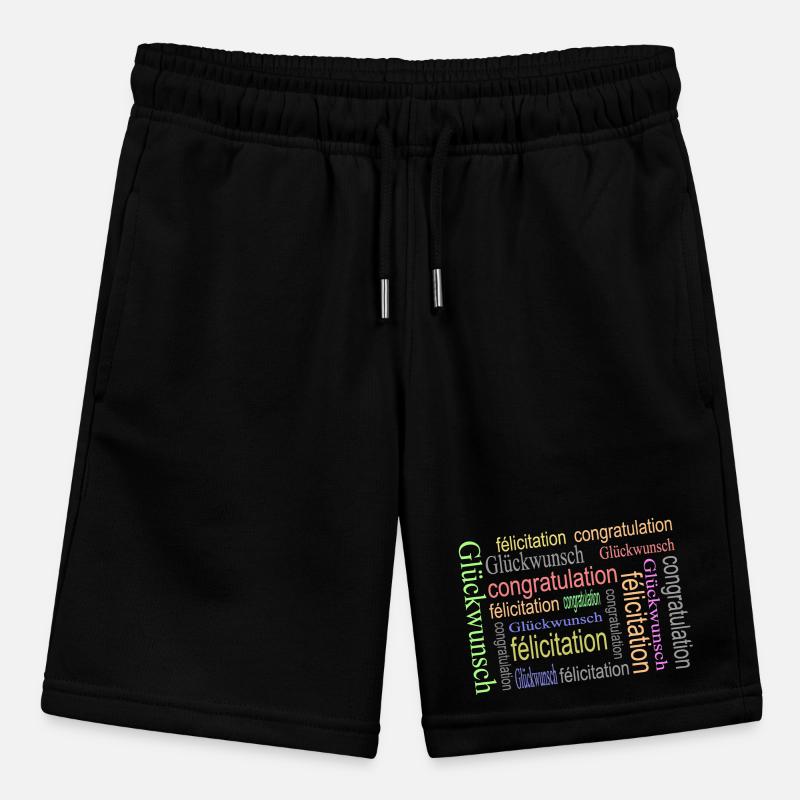 pattern Stanley/Stella MINI BOLTER Organic Teen Jogging Shorts
