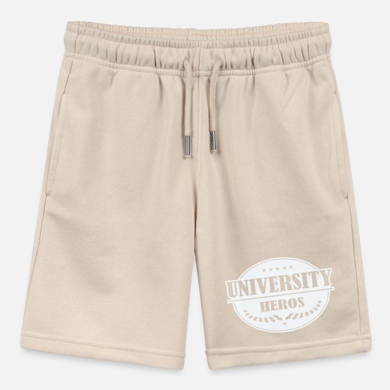 Unihelden Abzeichen Stanley/Stella Teenager Bio-Joggingshorts MINI BOLTER