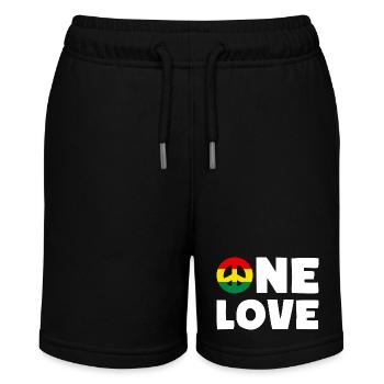 ONE LOVE Peace Jamaica Reggae Rastafari - Short bio MINI BOLTER Stanley/Stella Ado - noir - Devant