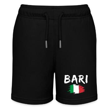 Bari Italy Flag - Stanley/Stella MINI BOLTER Organic Teen Jogging Shorts - black - Front
