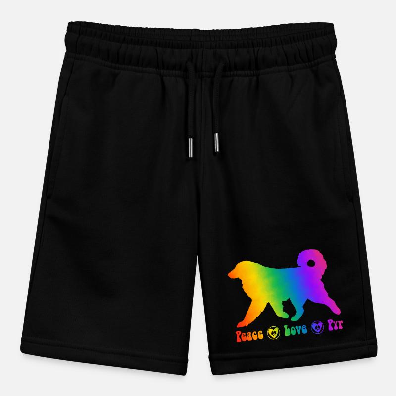 Pyrenean mountain dog, fully customizable as desired Stanley/Stella MINI BOLTER Organic Teen Jogging Shorts
