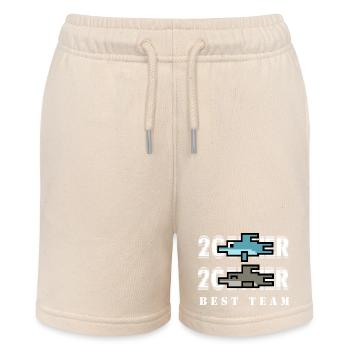 Delphin-Mannschaft - Stanley/Stella Teenager Bio-Joggingshorts MINI BOLTER - Natur - Vorne