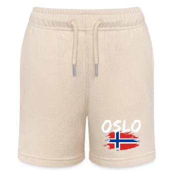 Oslo Norwegen - Stanley/Stella Teenager Bio-Joggingshorts MINI BOLTER - Natur - Vorne
