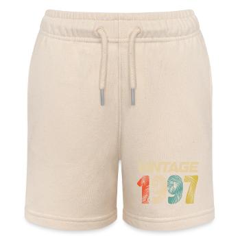Jahrgang 1997 Retro - Bestseller - Stanley/Stella Teenager Bio-Joggingshorts MINI BOLTER - Natur - Vorne
