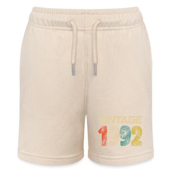 Vintage 1992 Retro - Best-seller - Short bio MINI BOLTER Stanley/Stella Ado - écru doux - Devant