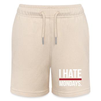 I Hate Mondays - Stanley/Stella MINI BOLTER Organic Teen Jogging Shorts - soft Ecru - Front