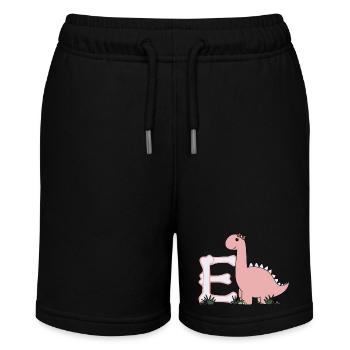Buchstabe E - Stanley/Stella Teenager Bio-Joggingshorts MINI BOLTER - Schwarz - Vorne