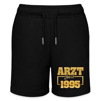Ärztin 1995 - Stanley/Stella Teenager Bio-Joggingshorts MINI BOLTER - Schwarz - Vorne