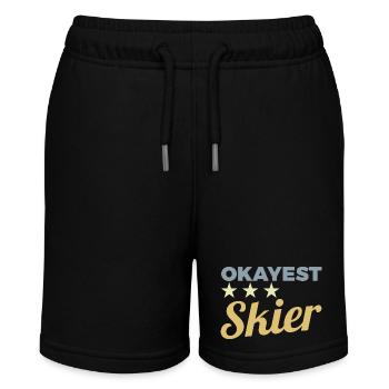 Skieur moyen - Short bio MINI BOLTER Stanley/Stella Ado - noir - Devant