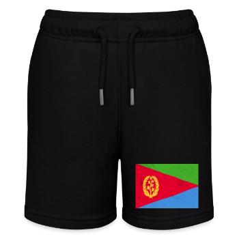 Eritreische Flagge – Afrikanische Identität - Stanley/Stella Teenager Bio-Joggingshorts MINI BOLTER - Schwarz - Vorne
