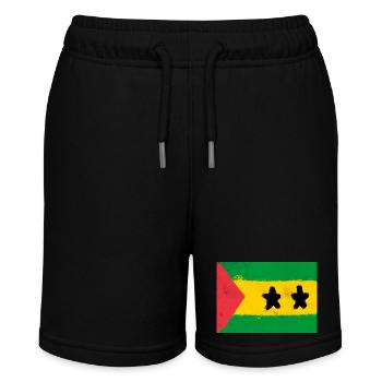 Drapeau de São Tomé-et-Príncipe - Short bio MINI BOLTER Stanley/Stella Ado - noir - Devant