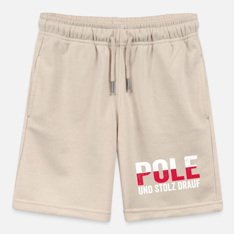 Pole Polnisch Polen Stanley/Stella Teenager Bio-Joggingshorts MINI BOLTER