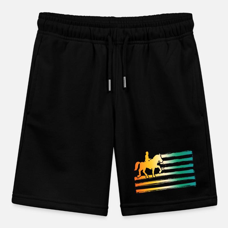 Riding Horses Stanley/Stella MINI BOLTER Organic Teen Jogging Shorts