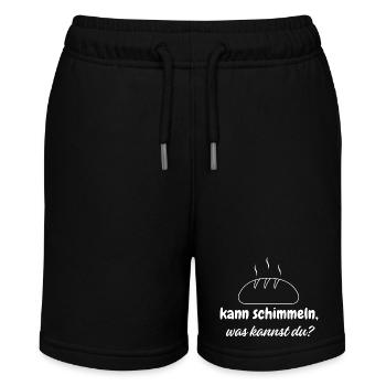 Brot 2 - Stanley/Stella Teenager Bio-Joggingshorts MINI BOLTER - Schwarz - Vorne