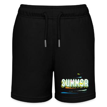 Summer - Stanley/Stella MINI BOLTER Organic Teen Jogging Shorts - black - Front