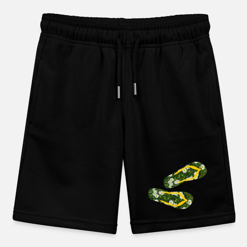 Latschen Gänseblümchen Flip Flops Camping Rasen Stanley/Stella Teenager Bio-Joggingshorts MINI BOLTER