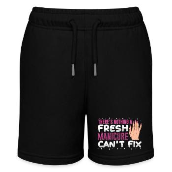 Nail Designer Nail Designer Cosmetics Nail Salon - Stanley/Stella MINI BOLTER Organic Teen Jogging Shorts - black - Front