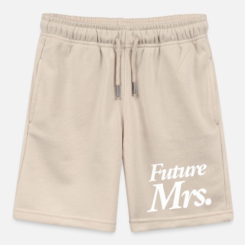 Future Mrs. Stanley/Stella MINI BOLTER Organic Teen Jogging Shorts